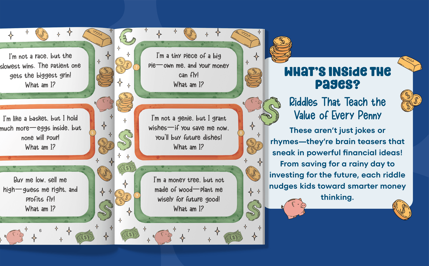 Riddle Me a Millionaire: 100 Fun Ways to Teach Kids About Saving & Investing | Interactive Financial Literacy Riddles for Ages 6-12 | E-Book