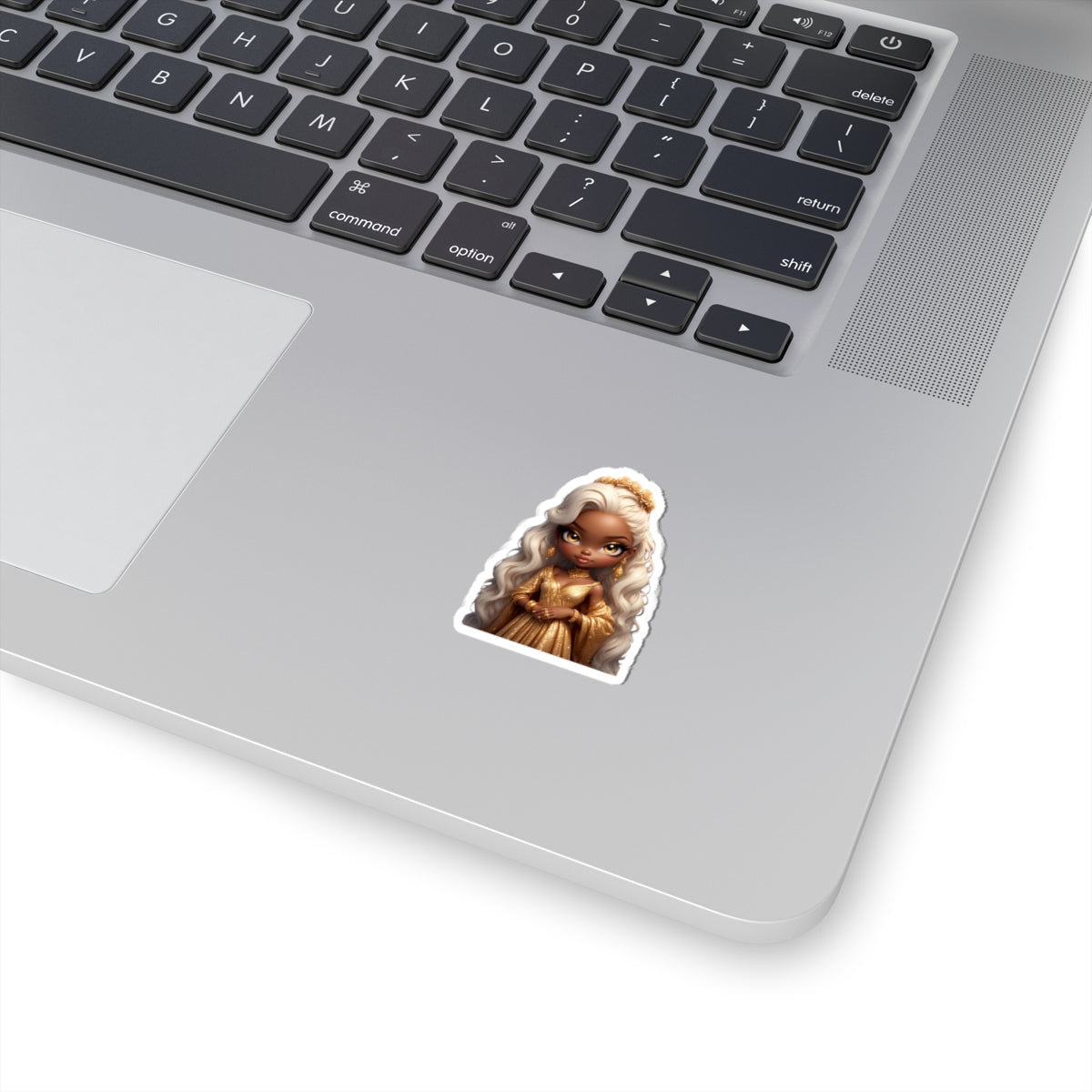 Glamorous Zara Kiss-Cut Stickers - Perfect for Laptops, Water Bottles, Decor, and Gift Wrapping