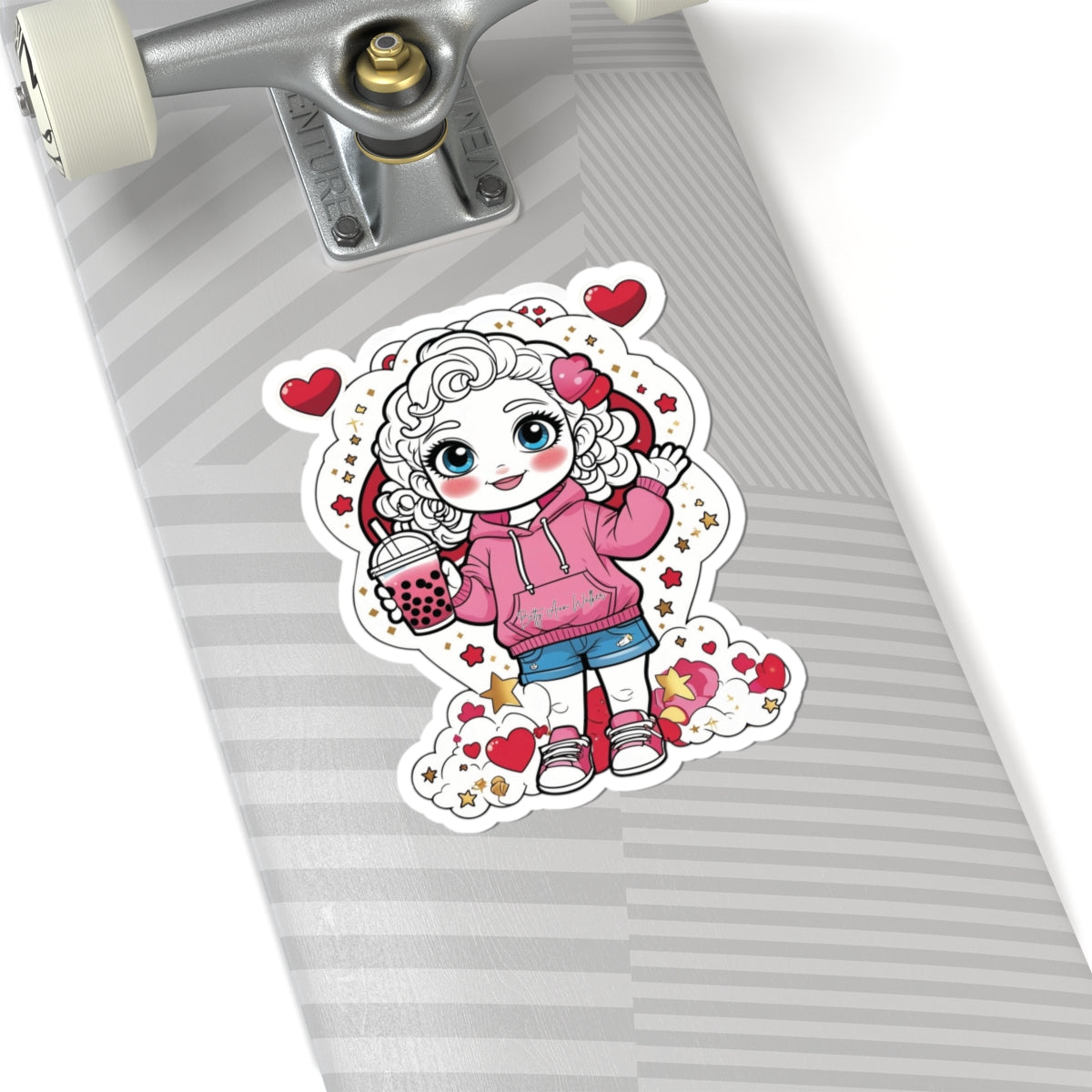 Cutesy Cozy Kiss-Cut Stickers, Fun Laptop Decals, Adorable Planner Stickers, Gift for Kids, Creative Party Favors