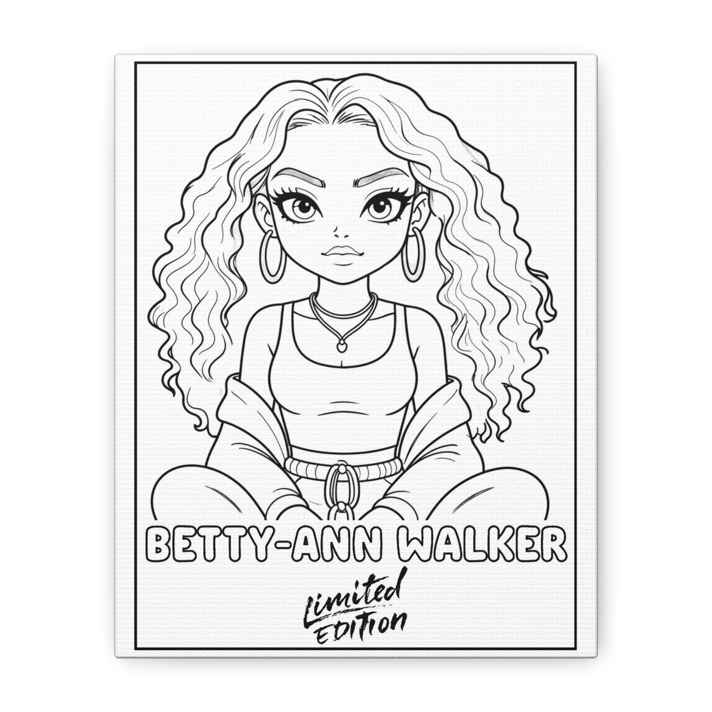 Canvas Wall Art Character