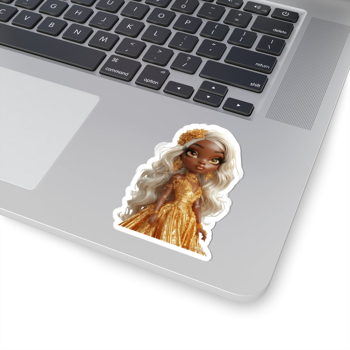 Glamorous Nova Doll Kiss-Cut Stickers | Cute Laptop Decor, Gift for Kids, Journal Accessories, Party Favors, Playroom Decor