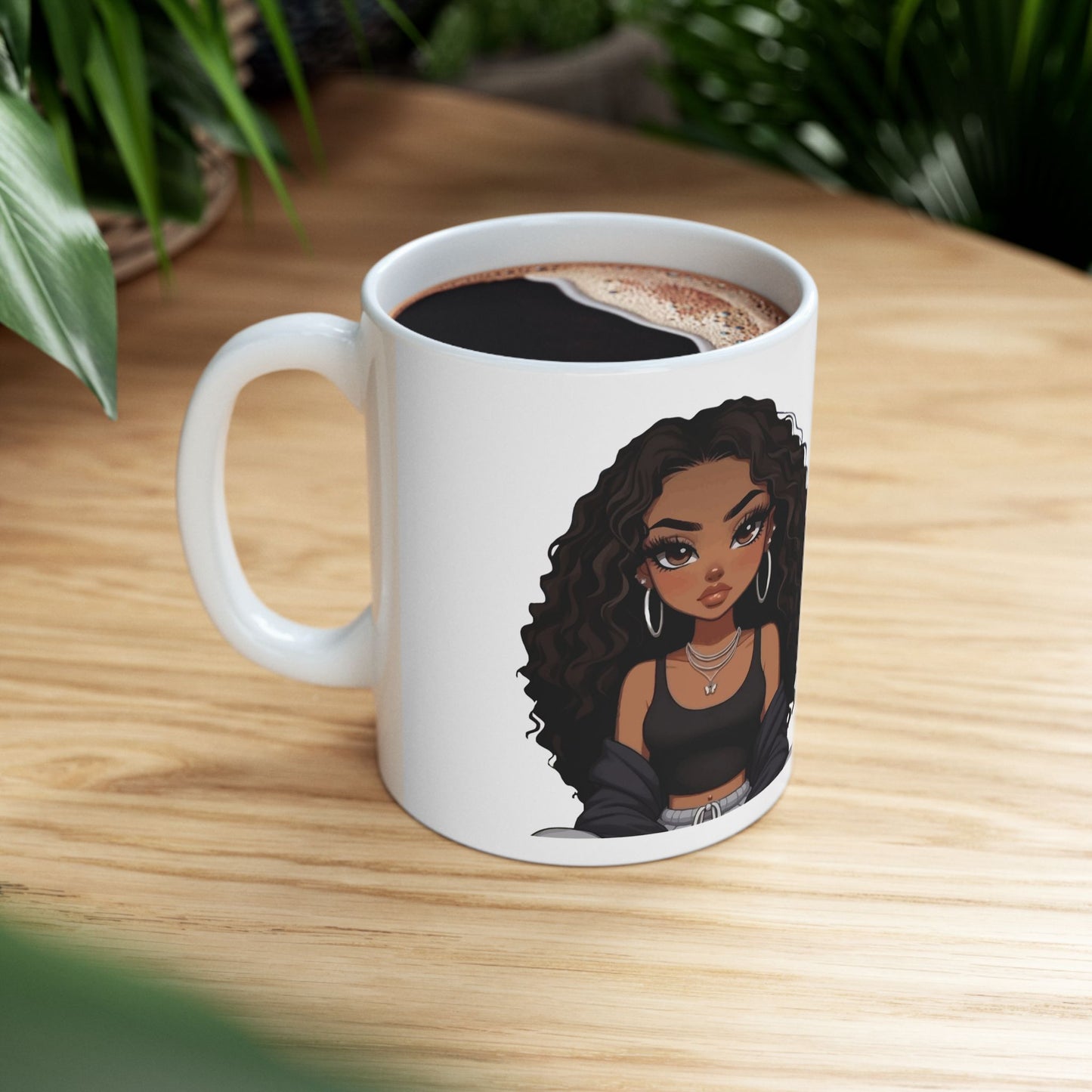 Betty Ann Ceramic Mug, Cute Gift for Her, Coffee Cup, Kitchen Decor, Holiday Present, Collectible Mug