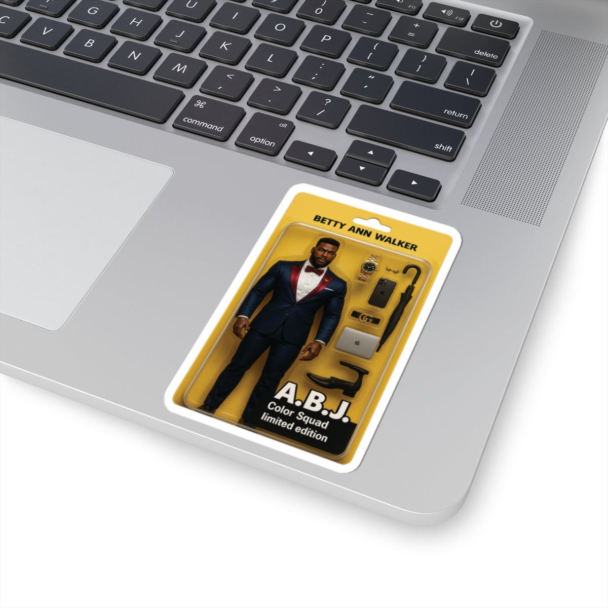 A.B.J. Kiss-Cut Stickers for Unique Personalization | Perfect for Laptops, Water Bottles, Scrapbooking | Gift for Any Occasion | [...]
