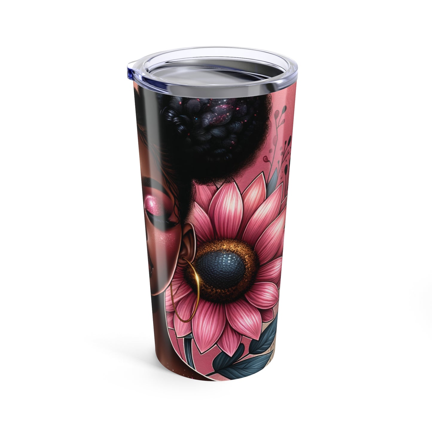 20oz Tumbler Positive Affirmation Black Woman
