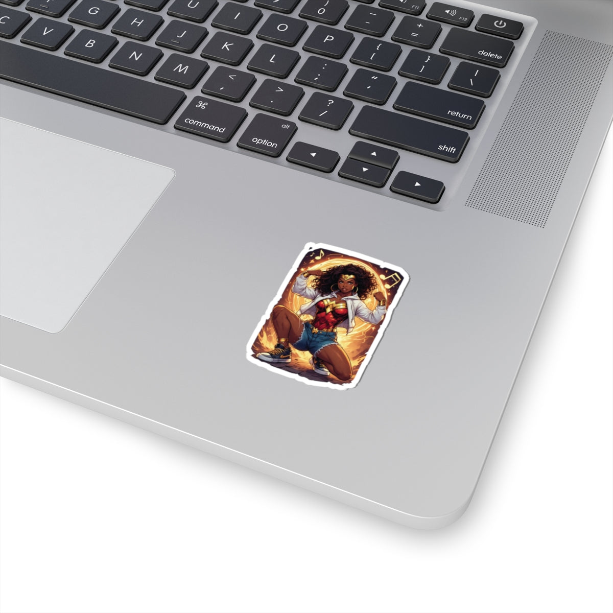 Bold Superhero Kiss-Cut Stickers for Empowerment, Perfect for Laptops, Water Bottles, Notebooks, Gifts, and Celebrations