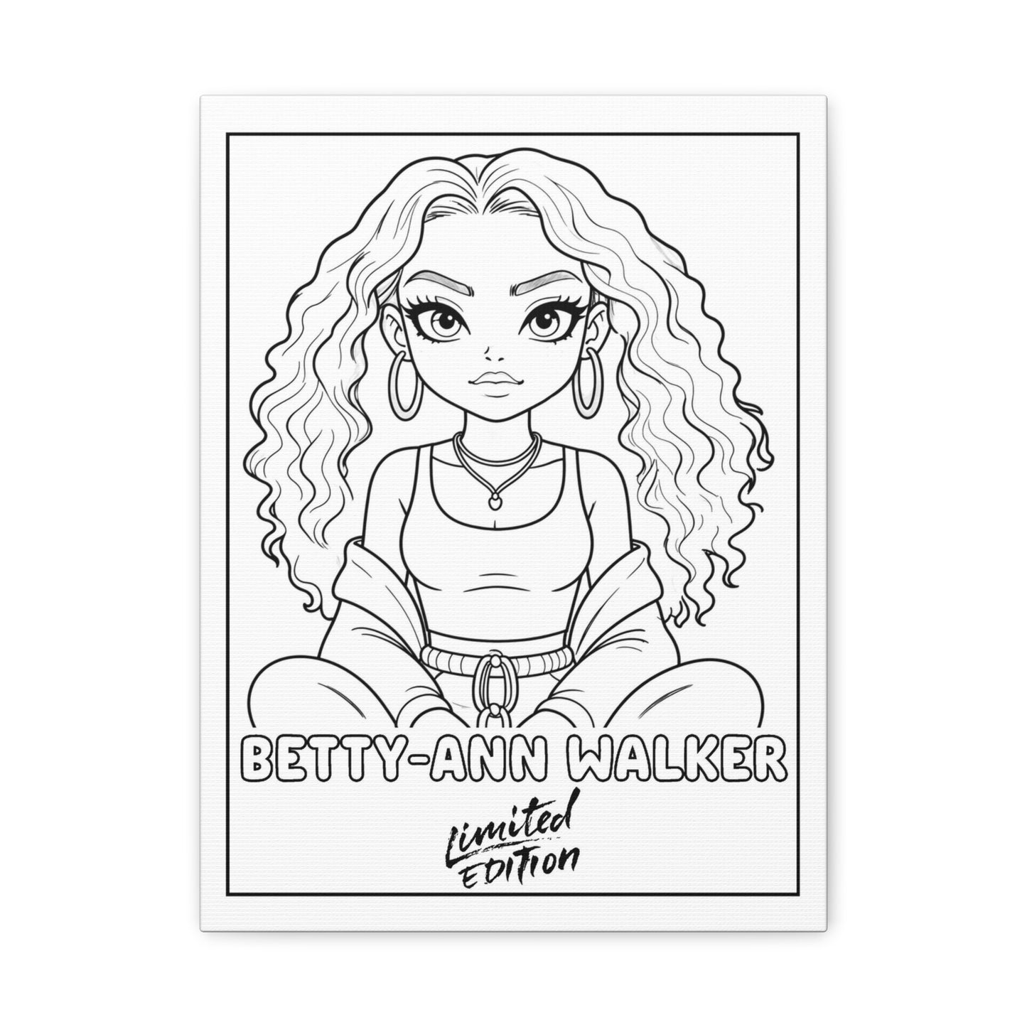 Canvas Wall Art Character