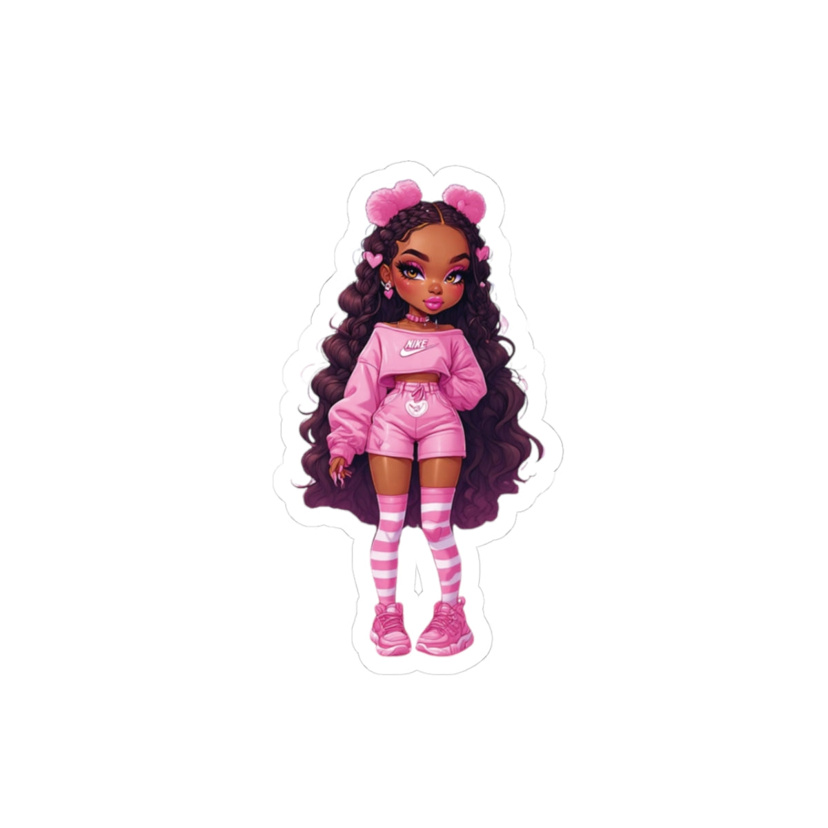 Roxie Staxx Doll Kiss-Cut Stickers, Laptop Decals, Collector's Stickers, Gift for Girls, Aesthetic Stickers