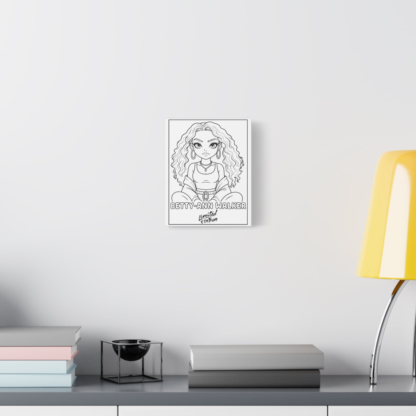 Canvas Wall Art Character