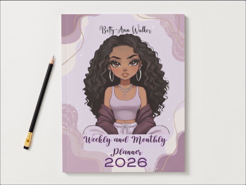 2026 Planner for Black Women: Monthly & Weekly Organizer - Perfect Gift for Wife, Sister, or Friend